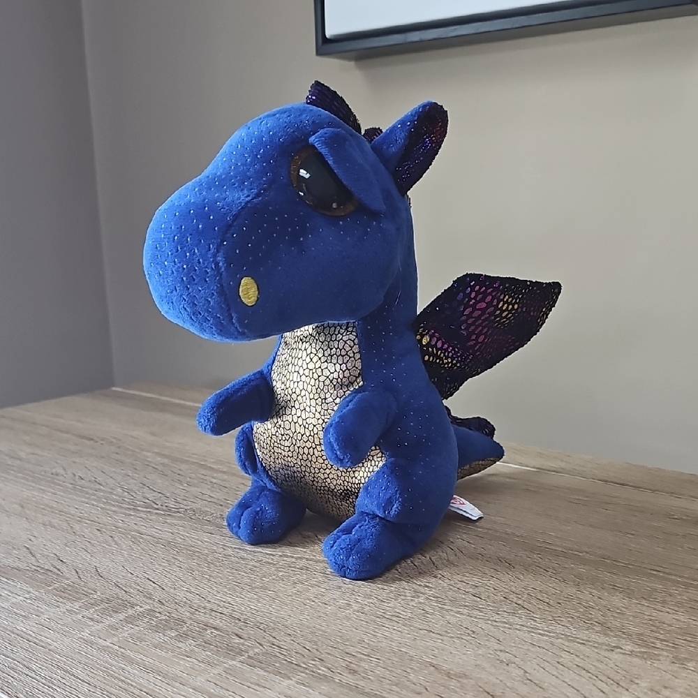 TY Saffire Dragon Plushie